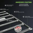 thumbnail image 2 of TRAMULL Stretchable 1000W LED Hydroponic Garden Grow Light/ Grow light for Plant  7x5ft Coverage with 2604Pcs LEDs ( Grey), 2 of 8