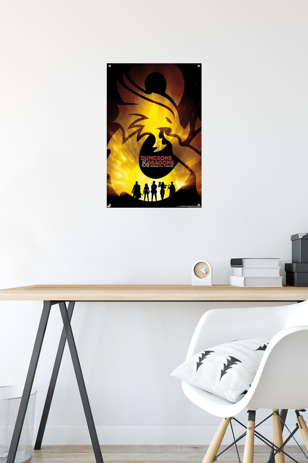 Dungeons & Dragons: Honor Among Thieves - Teaser One Sheet Wall Poster with Push Pins, 14.725" x 22.375"