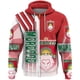 thumbnail image 3 of Sudadera con capucha y estampado del emblema nacional de Marruecos para mujer, estilo Harajuku, con estampado 3D de la bandera marroquí, sudadera con cremallera y manga larga, 3 of 5