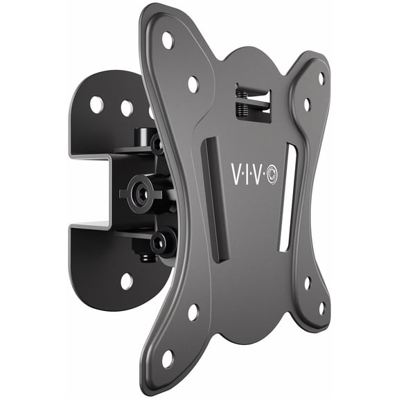 VIVO Compact Tilt Swivel TV Wall Mount for 13”–32" Screens, Low Profile Mount