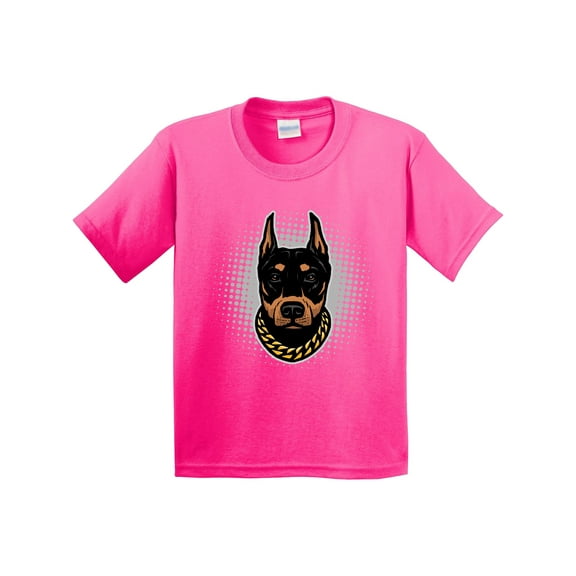 Inktastic Doberman Dog Youth T-Shirt