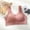 Pink, variant on Babysbule Bras for Women Fashion Women Bra Solid Vest Camisole Breathable Push Up Tops Underwear