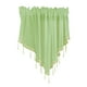 thumbnail image 2 of Cortina de ventana de encaje floral transparente, verde, 2 of 5