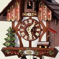 thumbnail image 2 of Cuckoo Clock Half-timbered, chimney sweep, 2 of 3