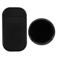 thumbnail image 2 of Resistant Car Grip Pad Non Slip Anti Slip Dashboard Mat Black Rectangular 10Pcs, 2 of 5