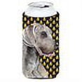 thumbnail image 2 of Weimaraner Candy Corn Halloween Portrait Tall Boy Hugger, 2 of 2