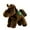 B B, variant on Naittoop Pony Soft Toy Friend Horse ,Stuffed Animals Plush Toy Standing Stuffed Horse Plush for Room Decorations, ornaments and The Best Gift.(Cute Style) Brown