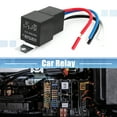 thumbnail image 2 of Unique Bargains Van Auto Car Truck 30A/40A 12V DC Plastic Socket SPDT 5 Pin 5 Wires Cable Relay, 2 of 6