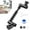 Black, variant on 1440° Swivel Faucet Extender with 2 Mode Splash, Retractable Rotating Sink Extension, Universal Swivel Multifunctional Robotic Arm, Sink Water Faucet Aerator Extension for Kitchen Bathroom