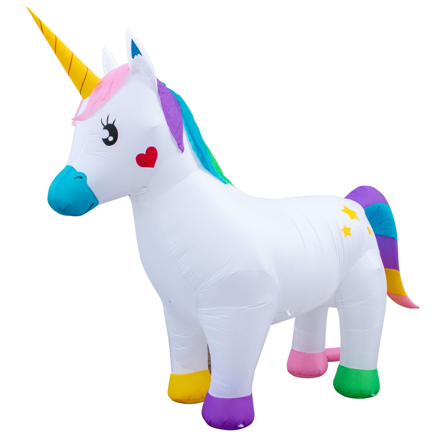 Holidayana 8' Tall Giant Inflatable Magic Unicorn Special Event Yard ...