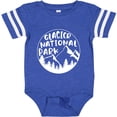 thumbnail image 3 of Inktastic Glacier National Park Montana Mountains Boys or Girls Baby Bodysuit, 3 of 5