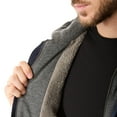 thumbnail image 4 of Sherpa-Lined Hooded Flannel Shirt-Jacket, 4 of 5