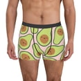 thumbnail image 1 of Fotbe Cute Avocado Calzoncillos Tipo Boxer con Bolsa de Soporte Total para Hombre, X-Temp Fresco, Transpirable y de Secado Rápido-Large, 1 of 5