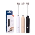 thumbnail image 6 of Handheld Electric Foam Maker Waterproof Whisk Drink Mixer Foamer for Lattes Cappuccino Drink Mixer Adjustable Speed, 6 of 8