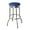 Blue Glitter, variant on The Furniture King Bar Stool with Swivel, Hot Pink