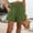 Army Green, variant on Xysaqa Women Summer Casual Shorts Womens Girls Smocked Elastic High Waist Lounge Short Beach Shorts with Pockets S-5XL (Available in Plus Size)