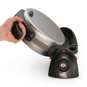Presto FlipSide Belgian Waffle Maker, Ceramic Kitchen Appliance, 7, Black