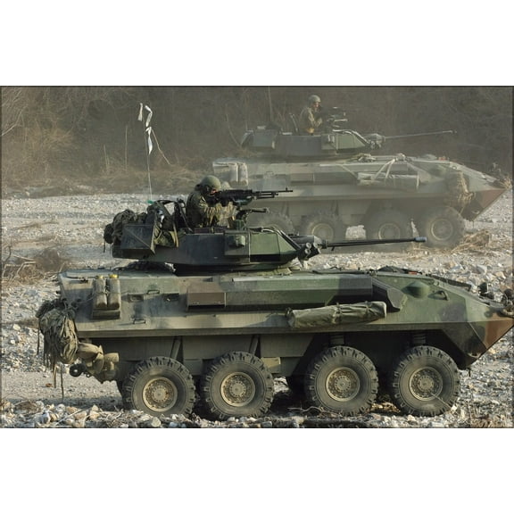 24"x36" Gallery Poster, LAV-25 USMC