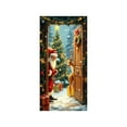 thumbnail image 2 of ToyKingdee Elastic Christmas Front Door Cover, Holiday Door Banner for Photography Background, Xmas Party Photo Booth and Home Decor, 2 of 6