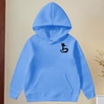 thumbnail image 5 of Tisuna Girls Hoodies Kids Elegant Cartoon Print Hoodie With Kangaroo Pocket Teen And Youth Sports Casual Long Sleeve Pullovers Size 9-10 Years, 5 of 7