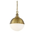 thumbnail image 5 of Savoy House 7-203-2-322 Lilly 2 Light Warm Brass Pendant (13" W x 18"H), 5 of 5