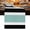 Turquoise, variant on Yellow Black Stripe Table Runner 90 Inches Long, Modern Abstract Art Coarse Striped Kitchen Coffee Dining Table Decoration for Home Party Birthday Wedding Home Decor 13x90 Inches
