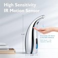 thumbnail image 3 of Automatic Soap Dispenser, 10.25oz Touchless Soap Dispenser Equipped with Infrared Motion Sensor, Hands Free Soap Dispenser, Waterproof Auto Soap Dispe, 3 of 5