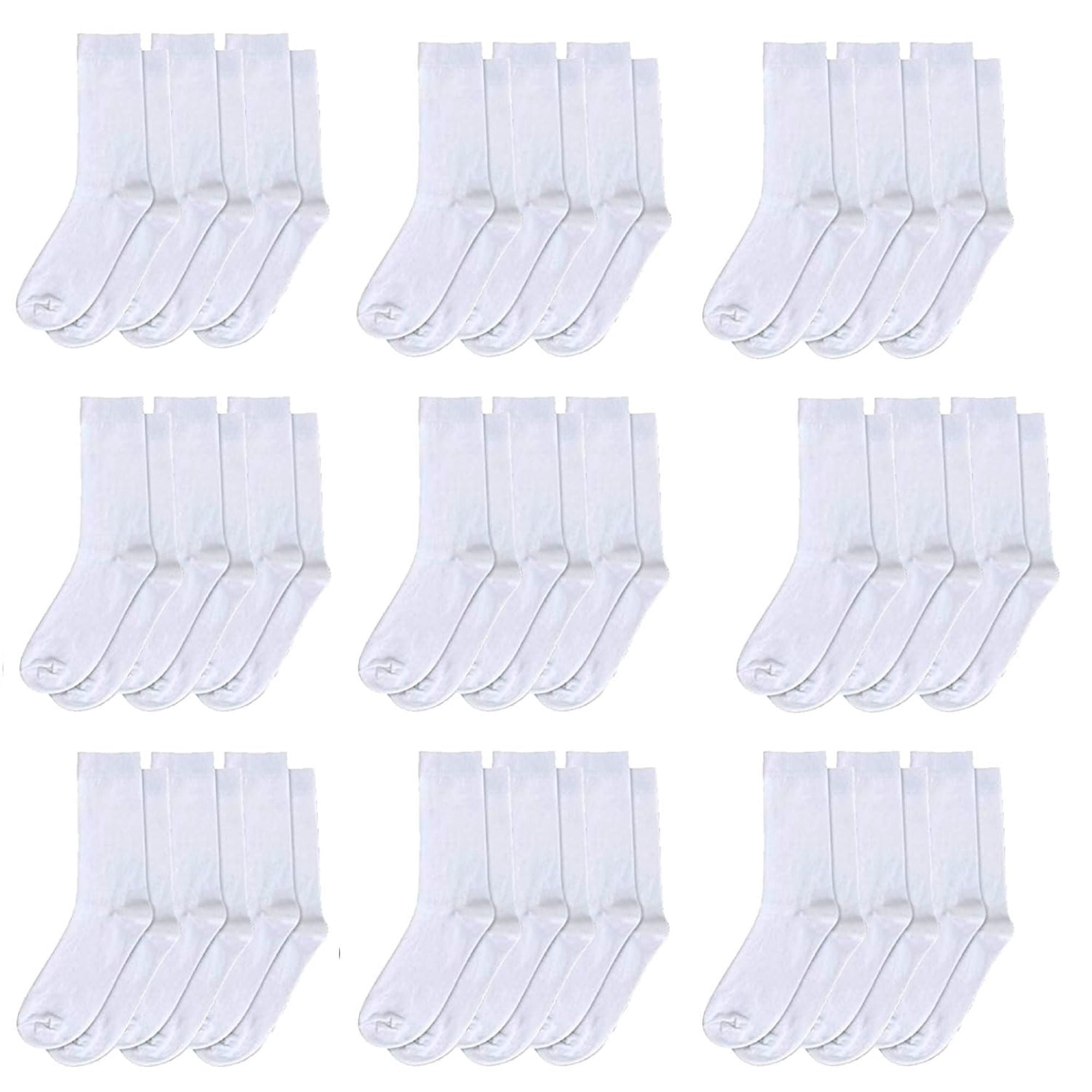 Trail maker Men’s Crew Socks,100 Pairs Bulk, Moisture-Wicking Crew Socks for Men size 10-13, Heat & Cold Resistant, Bulk Men’s Socks for Work, Everyday Wear & Homeless Donation