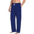 thumbnail image 2 of Balery Men'S Navy Blue Pants,Sleepwear Pants,Pajama Pants,Pj Bottoms Drawstring And Pockets-Small, 2 of 9