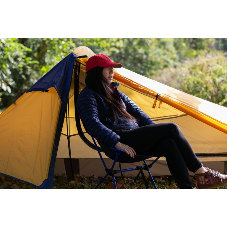Ozark Trail Backpacking Camping Chair Black Adult Walmart