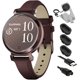 thumbnail image 1 of Reloj inteligente Garmin Lily 2 Classic de bronce oscuro con correa de morera, 1 of 9