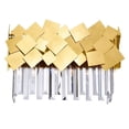 thumbnail image 3 of 3 Light Vanity Light with Medallion Gold Finish, 3 of 7
