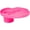 Hot Pink, variant on ROBOCUP Plate Accessory, Conveniently Holds Your Food, Snacks, Drinks, Multi-Use Hands-Free Project Work Station, Ruggedized Portable Design, Diameter of 8.5"/21.6 CM