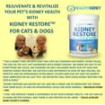 thumbnail image 3 of Kidney Restore for Cats & Dogs, Health Supplement Supports Kidney Function, 1 Jar (30 Servings), 3 of 9