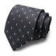 thumbnail image 1 of Corbata de seda de poliéster con puntos de corbata, fabricante de corbatas de 8 cm para hombres de negocios, ropa formal, corbata de estudio para bodas, 1 of 6