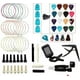 thumbnail image 1 of Juego de accesorios para guitarra, juego de dedos de cuerda, púas de guitarra, almohada para uñas, cambiador de cuerdas tres en uno, 1 of 5