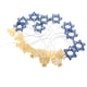 thumbnail image 5 of Cadena LED Hanukkah Cadena De Luces Luz De Hadas De Estrella Hexagonal 3 Metros 20 Luces LED De Decoración, 5 of 8