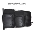 thumbnail image 4 of 6 Pcs Adultes Enfants Genouillères Coudières Poignets Pads Ensemble d'Engrenages de Protection pour Patin à Roulettes Skateboard Cyclisme, 4 of 6