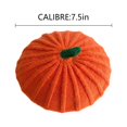 thumbnail image 3 of Xfvqtps Halloween Hat Pumpkin Beret for Kids Knitted Cute Elastic Warm Cap Accessories for Halloween Party Orange, 3 of 7