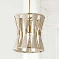 thumbnail image 3 of 1 Light Pendant-Black Rope/Patinaed Brass Finish Capital Lighting 341111Kp, 3 of 10