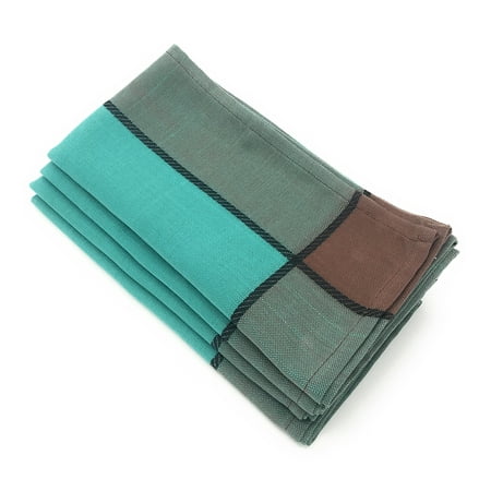 

Fennco Styles Maison Beaujard Provencal Design Table Dinner Cloth Napkin (20 x20 Napkin-Set of 4 Sea Green)