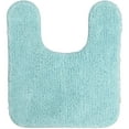 thumbnail image 1 of Mohawk Home Duo Aqua Bath Rug Scatter, 1'8"x2'8", Aqua Blue, 1 of 1