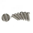 thumbnail image 3 of de material acero Inoxidable De 100pcs Toma La Cabeza Del Botón Tornillos Allen Pernos * 15 Mm, 3 of 9