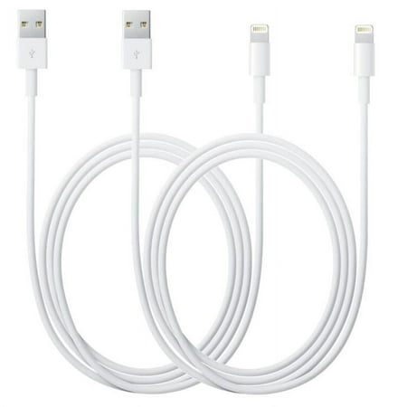 Apple Lightning to USB Cable (1m) - White (2 Pack)
