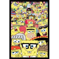 Nickelodeon Spongebob - Disguise Wall Poster, 22.375" x 34", Framed
