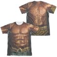 thumbnail image 1 of Aquaman Movie - Aquaman Uniform (Front/Back Print) - Short Sleeve Shirt - Small, 1 of 2