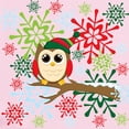 thumbnail image 2 of CafePress - Christmas Owl Long Sleeve Infant Bodysuit - Long Sleeve Cotton Baby Bodysuit, 2 of 4