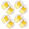 thumbnail image 4 of EeaseMX 4 vasos creativos con forma de jarra de cerveza, divertidos y desbordantes, para fiestas de disfraces, festivales y carnavales (dorados)., 4 of 7