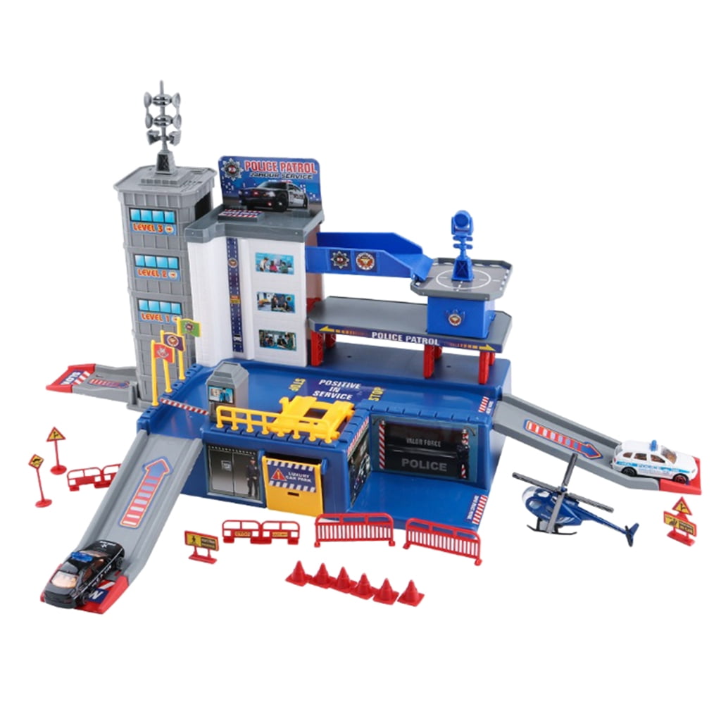 Parking Garage Playset Vehicle Construction Educational Toys