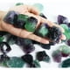 thumbnail image 3 of Nvzi Piedras decorativas de fluorita arcoíris multicolor, 1 lb, 3 of 5